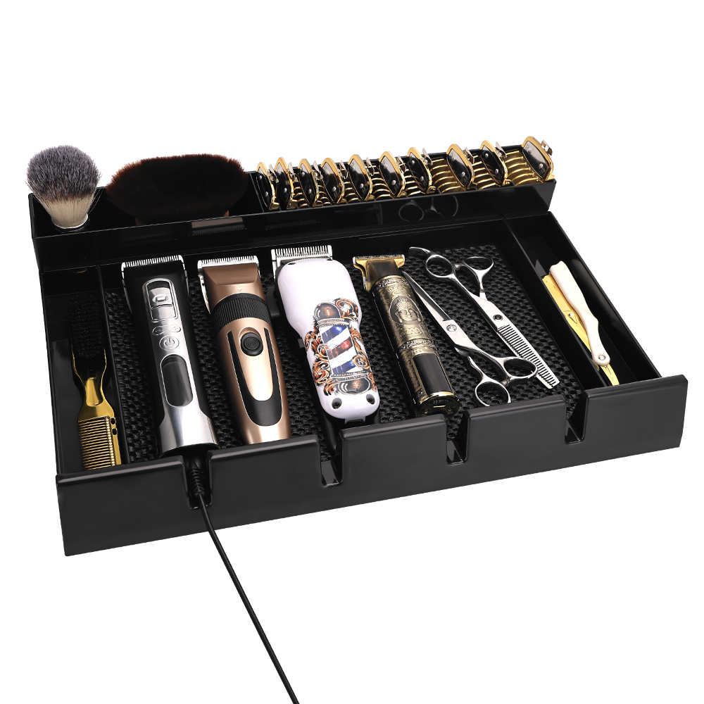 Barber Clipper Tray Organizer